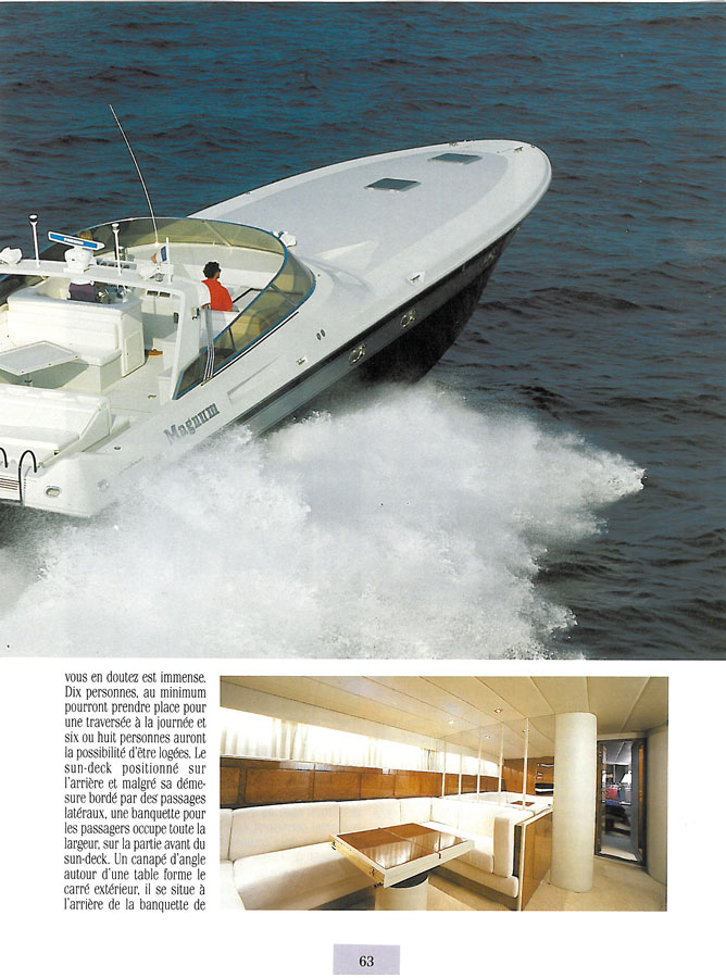 magnum 63 yacht